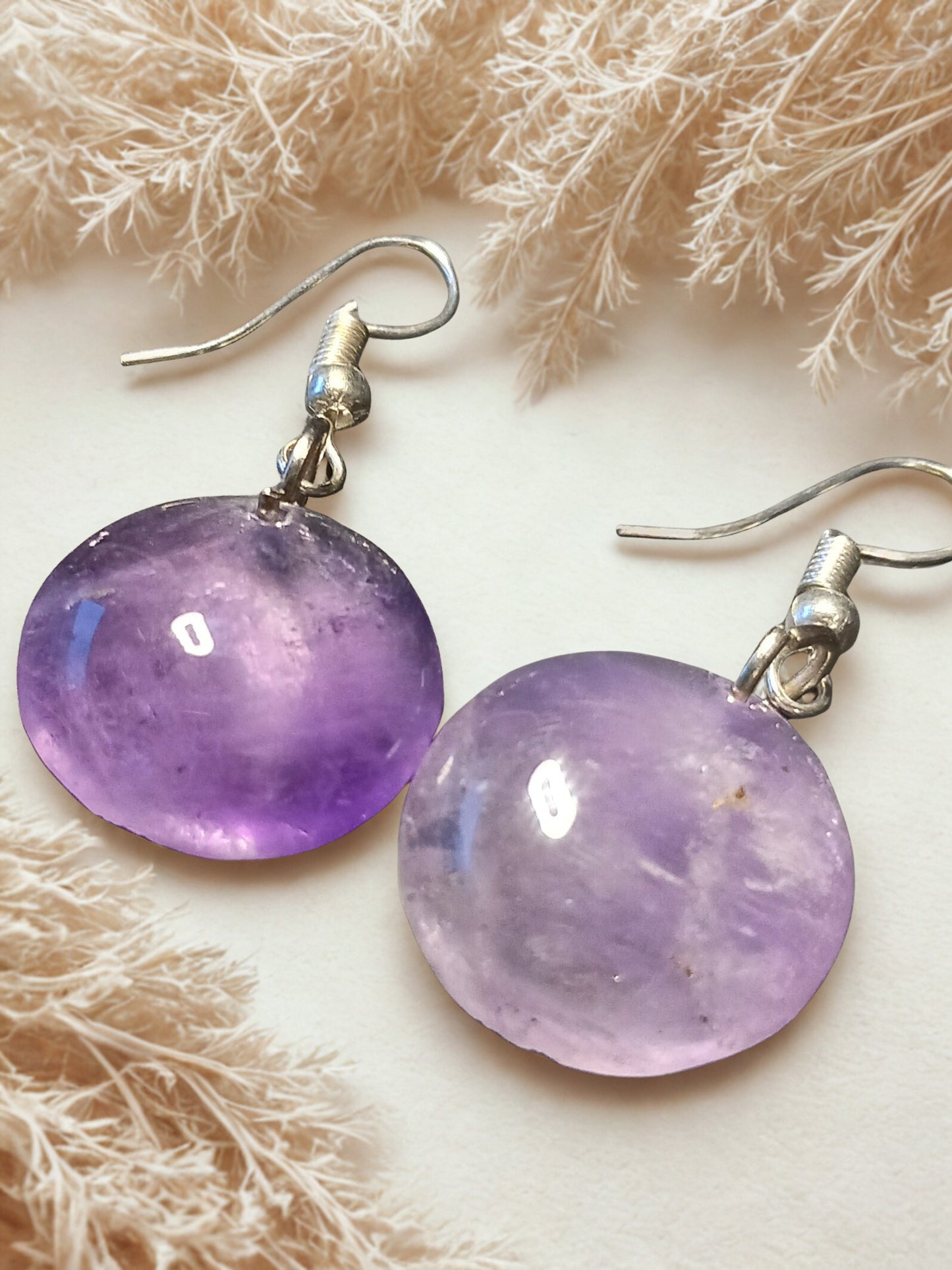 Boucles d'oreilles Améthyste