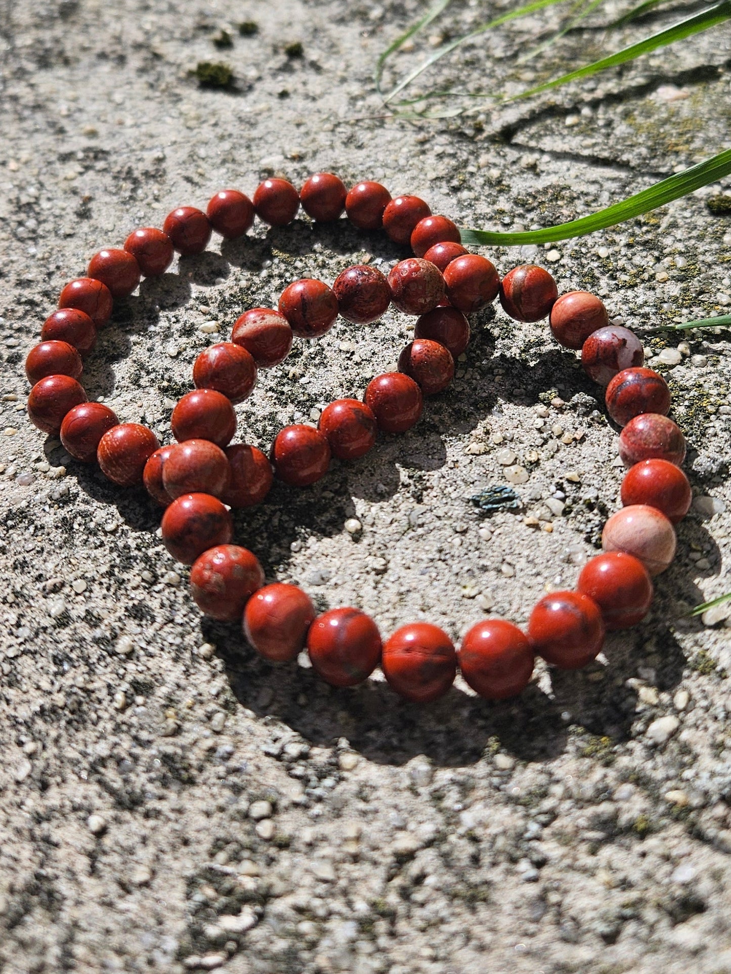 Bracelet Jaspe Rouge