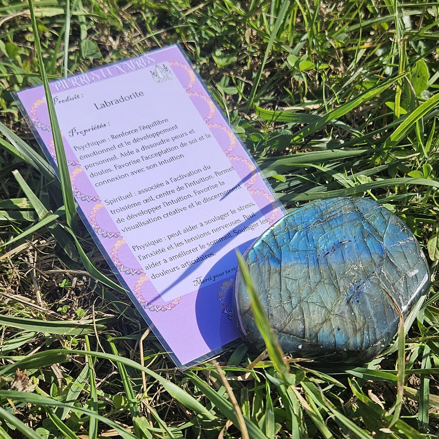 Labradorite polie