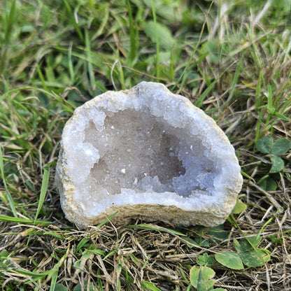 Géode Moyenne Quartz Blanc
