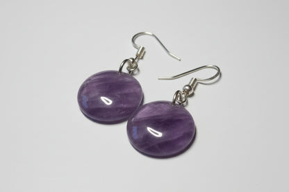 Boucles d'oreilles Améthyste